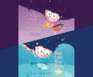 Twinkle, Twinkle, Little Star; & Star Light, Star Bright by Melissa Everett