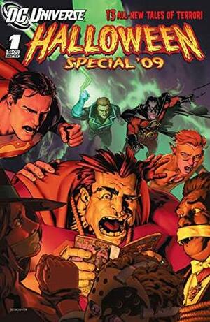 DCU Halloween Special '09 (2009) #1 (DCU Halloween Special Vol. 1) by Dustin Nguyen, Ariel Thomas, Joe Harris, David Beaty, Peter Nguyen, Jonboy Meyers, Joshua Williamson, Andrei Bressan, Amanda Mcmurray, Paulo Rodriguez, Michael Atiyeh, Sergio Carrera, Duncan Rouleau, Marlo Alquiza, Franco, Billy Tucci, Mariano Morales, Adam Schlagman, Gene Ha, Ulises Arreola, Kelley Jones, Derek Fridolfs, Michelle Madsen, Mark Bagley, Scott Clark, Matt Triano, Art Baltazar, Marcelo Maiolo, Andrew Elder, Hi-Fi, Mike Siglain, Antone Pires, Amy Wolfram, Ibraim Roberson, Jake Black, Giovanni Kosoki, Dylan McCrae, Ray McCarthy