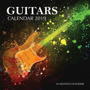 Guitars Calendar 2019: 16 Month Calendar by Mason Landon