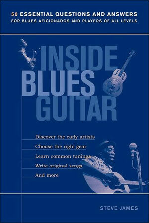 Inside Blues Guitar Book by Steve James