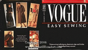Vogue Easy Sewing by Helen Moore, Phoebe Adams Gaughan, Lynn C. Ferrari, Vogue Knitting
