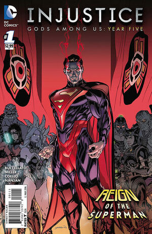 Injustice: Year Five Issue 1 by Brian Buccellato, David Yardin, Mike S. Miller