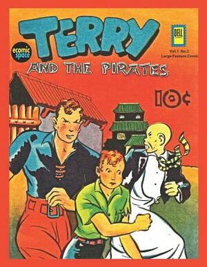 Terry and pirates: Large Feature Comic vol.1 #2 (B&W) by Dell Publishing Inc-