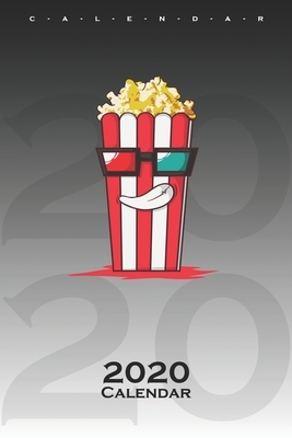 Popcorn & Cola "Popcorn" Calendar 2020: Annual Calendar for Couples and best friends by Partner de Calendar 2020