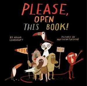 Please, Open This Book! by Matthew Forsythe, Adam Lehrhaupt