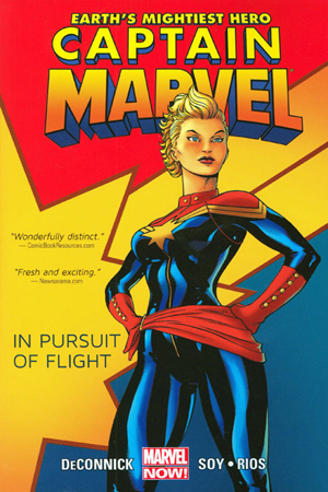 Captain Marvel, Volume 1: In Pursuit of Flight by Richard Elson, Emma Ríos, Karl Kesel, Al Barrionuevo, Dexter Soy, Kelly Sue DeConnick