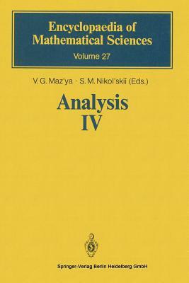 Analysis IV: Linear and Boundary Integral Equations by V. G. Maz'ya