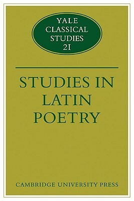 Studies in Latin Poetry by Thomas Cole, Christopher M. Dawson