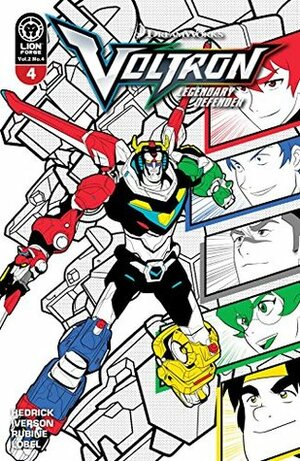 Voltron Legendary Defender Vol. 2 #4 (Voltron: Legendary Defender) by Tim Hedrick, Mitch Iverson