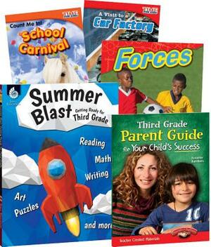 Learn-At-Home: Summer Stem Bundle with Parent Guide Grade 3 by Lisa Greathouse, Debra J. Housel, D. M. Rice
