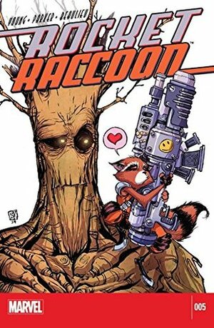 Rocket Raccoon #5 by Skottie Young, Jake Parker