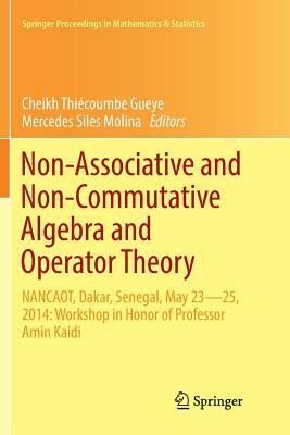 Non-Associative and Non-Commutative Algebra and Operator Theory: Nancaot, Dakar, Senegal, May 23-25, 2014: Workshop in Honor of Professor Amin Kaidi by 