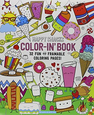 Happy Snacks Color-In' Book by NOT A BOOK