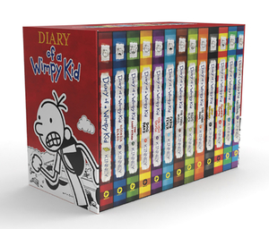 Diary of a Wimpy Kid Box of Books (1-13) by Jeff Kinney