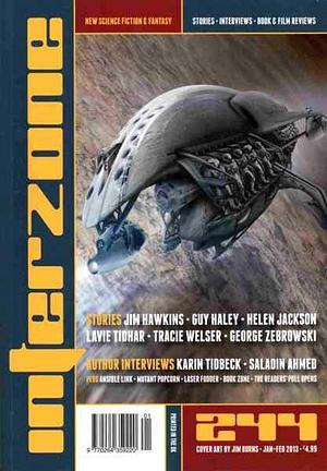 Interzone 244, January-February 2013 by Andy Cox