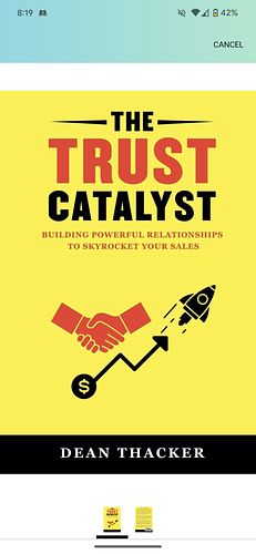 THE TRUST CATALYST Building Powerful Relationships to Skyrocket Your Sales by Dean Thacker