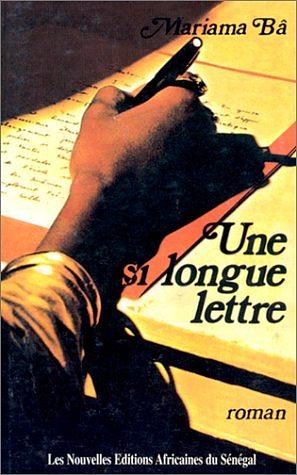 Une si longue lettre by Mariama Bâ