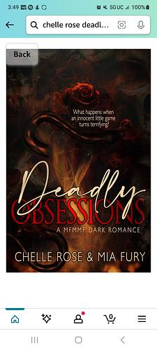 Deadly Obsessions  by Mia Fury, Chelle Rose