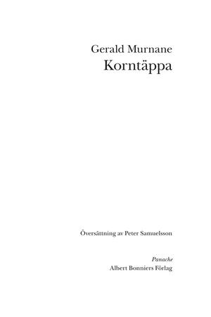 Korntäppa by Gerald Murnane