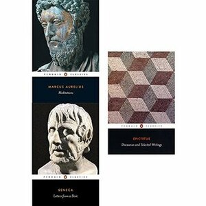 Meditations, letters from a stoic and discourses and selected writings 3 books collection set by Marcus Aurelius, Lucius Annaeus Seneca, Epictetus