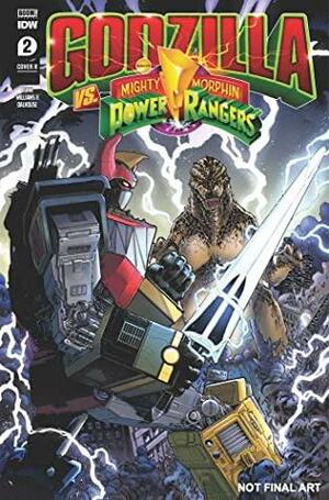 Godzilla vs. Mighty Morphin Power Rangers #2 by Cullen Bunn