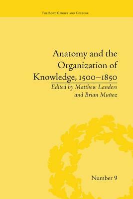 Anatomy and the Organization of Knowledge, 1500-1850 by 