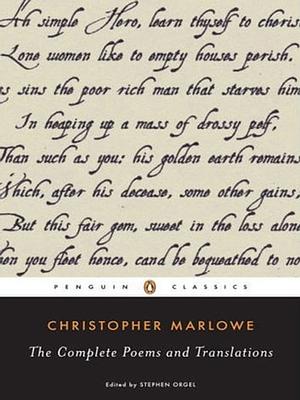 The Complete Poems and Translations by Christopher Marlowe