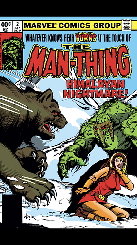 Man-Thing (1979) #2 by Michael L. Fleisher