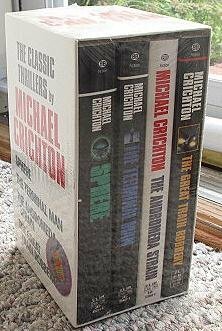 The Andromeda Strain / Sphere / The Great Train Robbery / Terminal Man by Michael Crichton