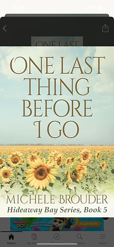 One Last Thing  fore I Go by Michele Brouder