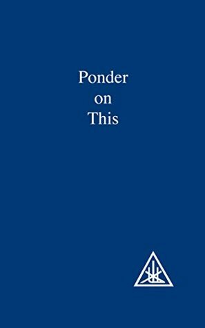 Ponder on This by Alice A. Bailey