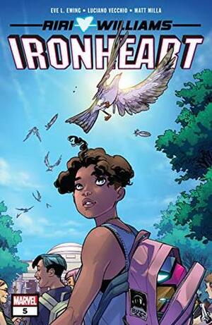 Ironheart (2018-) #5 by Eve L. Ewing, Luciano Vecchio, Amy Reeder