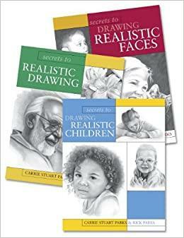 Learn to Draw Realistically with Carrie Stuart Parks Books Bundle by Rick Parks, Carrie Stuart Parks