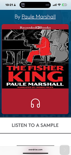 The Fisher King by Paule Marshall