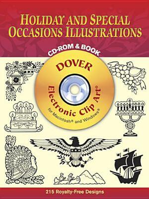 Holiday and Special Occasions Illustrations CD-ROM and Book [With CDROM] by Dover Publications Inc