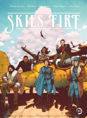 Skies of Fire #4 by Vincenzo Ferriero