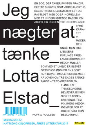 Jeg nægter at tænke by Lotta Elstad