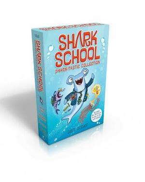 Shark School Shark-Tastic Collection Books 1-4: Deep-Sea Disaster; Lights! Camera! Hammerhead!; Squid-Napped!; The Boy Who Cried Shark by Davy Ocean