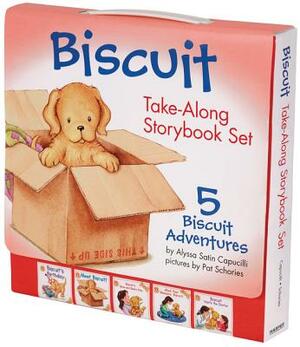 Biscuit Take-Along Storybook Set: 5 Biscuit Adventures by Alyssa Satin Capucilli