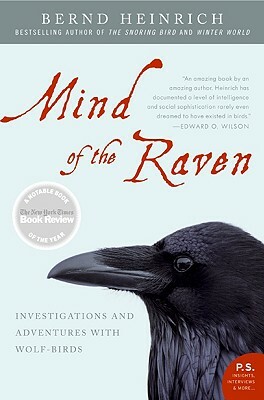 Mind of the Raven: Investigations and Adventures with Wolf-Birds by Bernd Heinrich