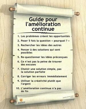 Continuous Improvement Poster (French) by Enna