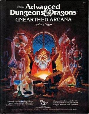 Official Advanced Dungeons and Dragons, Unearthed Arcana by Gary Gygax, Gary Gygax