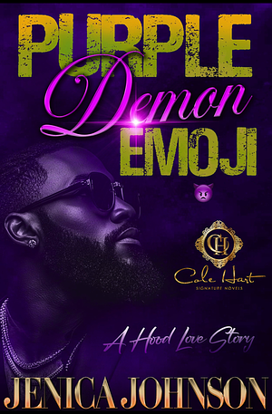 Purple Demon Emoji by Jenica Johnson