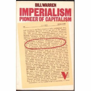 Imperialism: Pioneer of Capitalism by John Sender, Bill Warren