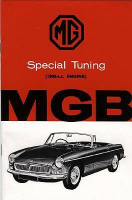 MG MGB 1800cc Tuning Manual by Brooklands Books Ltd