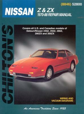 Nissan Z & ZX, 1970-88 by Chilton Automotive Books, Gordon Louiscious Tobias, Chilton