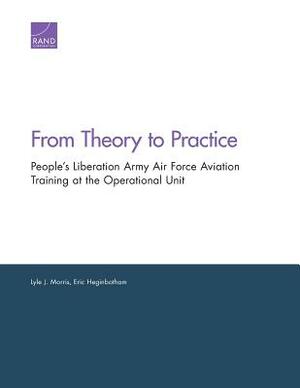 From Theory to Practice: People's Liberation Army Air Force Aviation Training at the Operational Unit by Eric Heginbotham, Lyle J. Morris