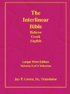 Larger Print Bible-Il-Volume 4 by Jay Patrick Sr. Green