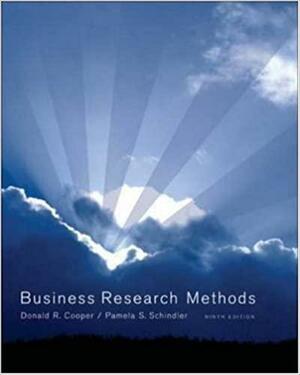 Business Research Methods with CD by Donald R. Cooper, Pamela S. Schindler