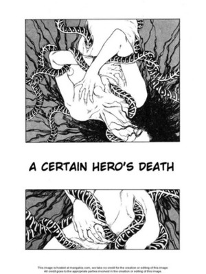 A Certain Hero's Death by 駕籠真太郎, Shintarō Kago